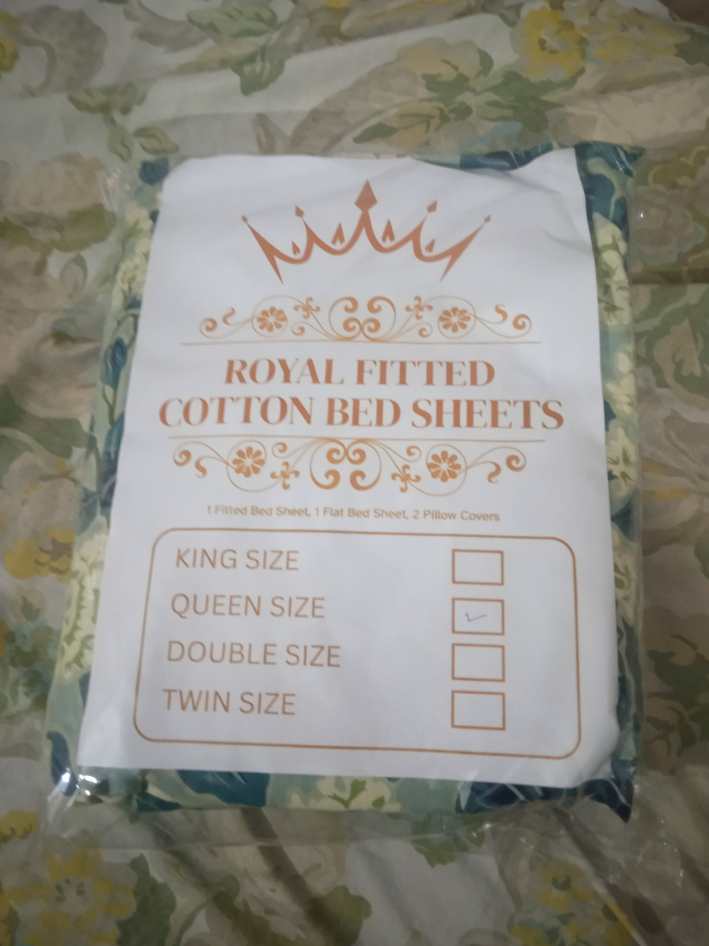 ROYAL FITTED COTTON BED SHEETS