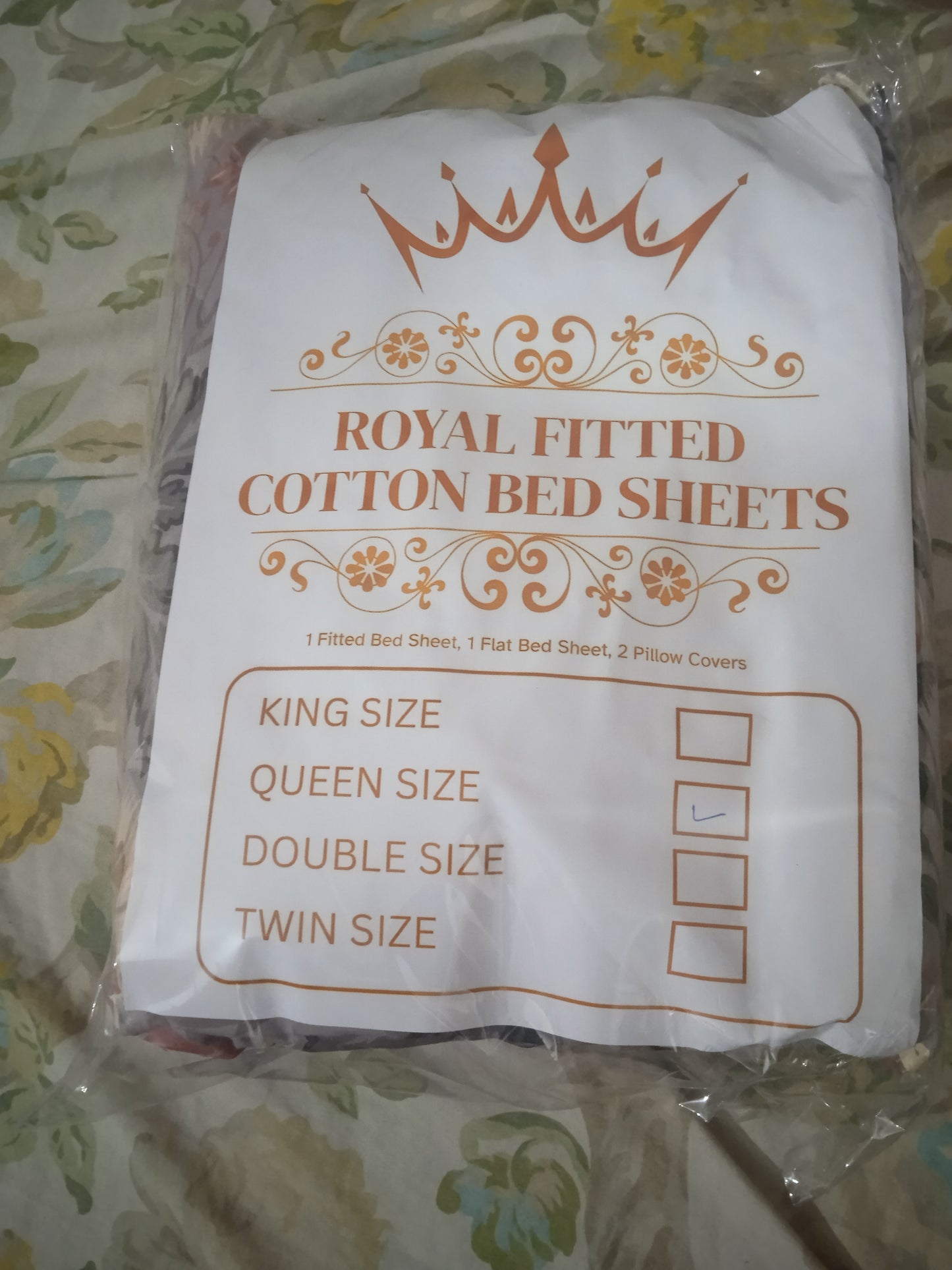 ROYAL FITTED COTTON BED SHEETS